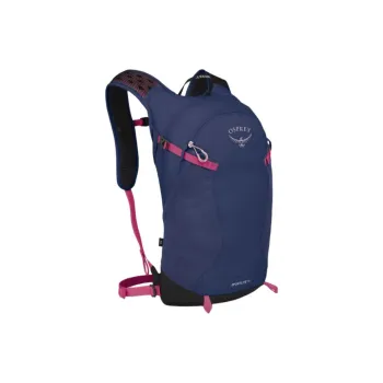 OSPREY Nylon Outdoor Mountaineering Bag Backpack Unisex Blue Purple