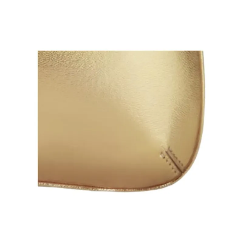Jacquemus Polyurethane Shoulder Bag Women's Gold-4