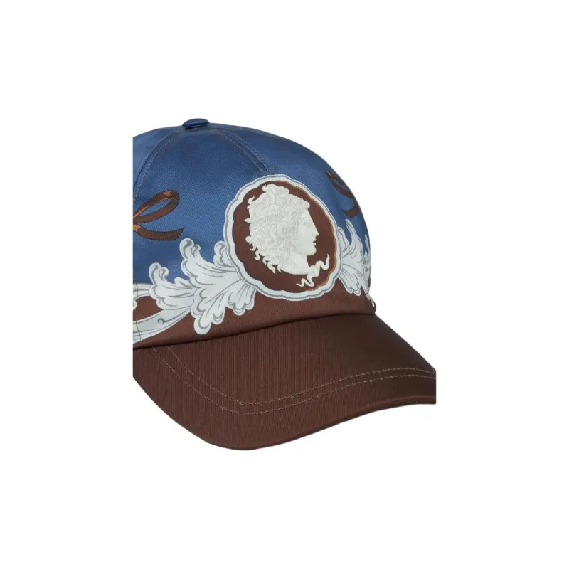 VERSACE Graohic Printed Baseball Cap-2