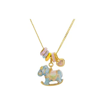YINGNIXINDONG 925 Sterling Silver Necklaces Women's