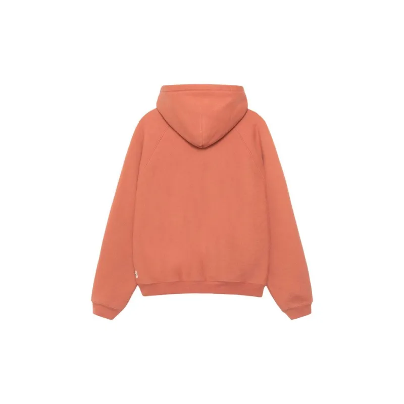 Stussy Fleece Raglan Zip Hoodie-1