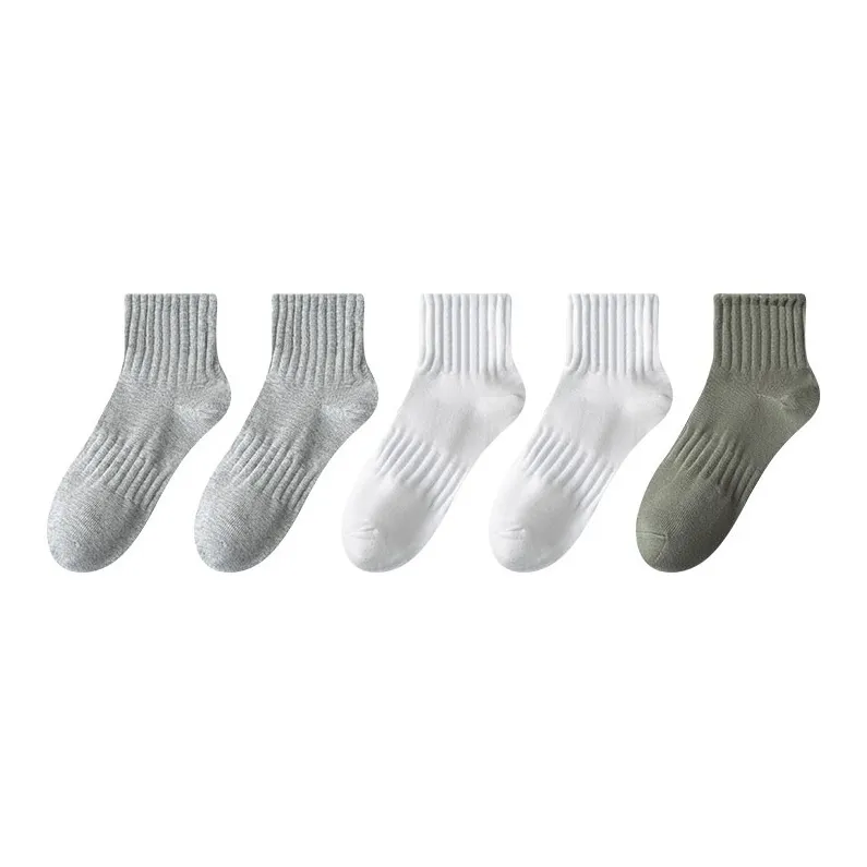MIIOW Mid-Calf Socks Men's 5 Pack-0