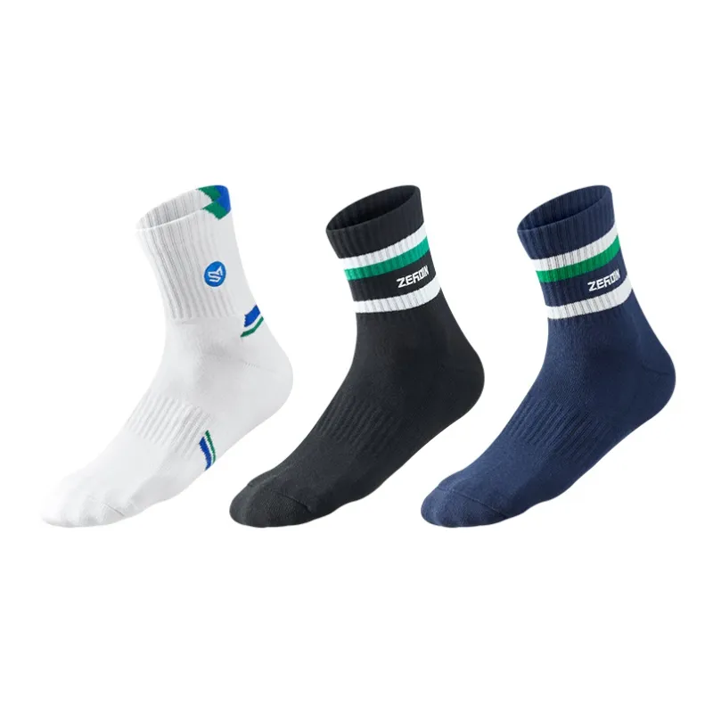ZEROIN Mid Calf Socks Men's 3 Pack-32