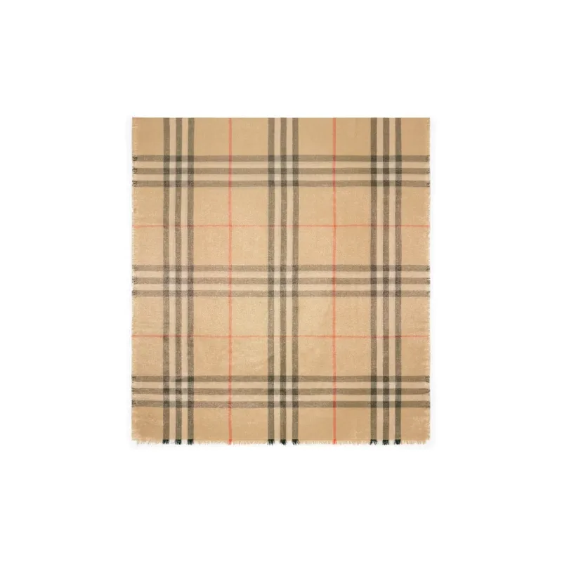 Burberry Metallic Wool Scarf-0