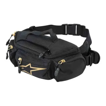 ALPINESTARS Polyester Fanny Pack Regular Unisex Black Gold