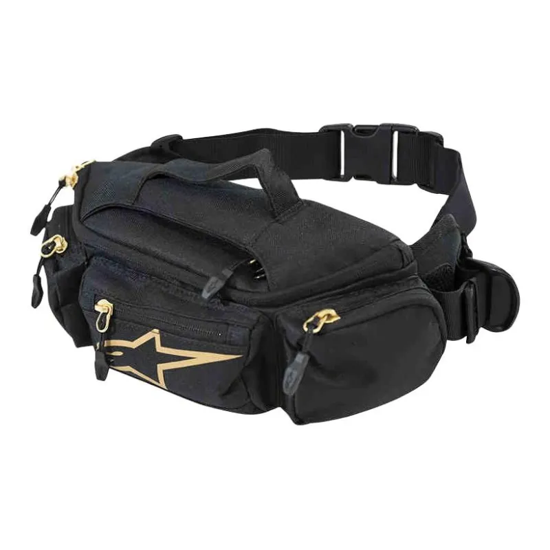 ALPINESTARS Polyester Fanny Pack Regular Unisex Black Gold-0