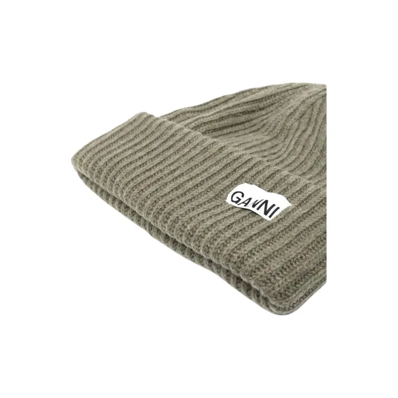 GANNI Wool Beanie-3