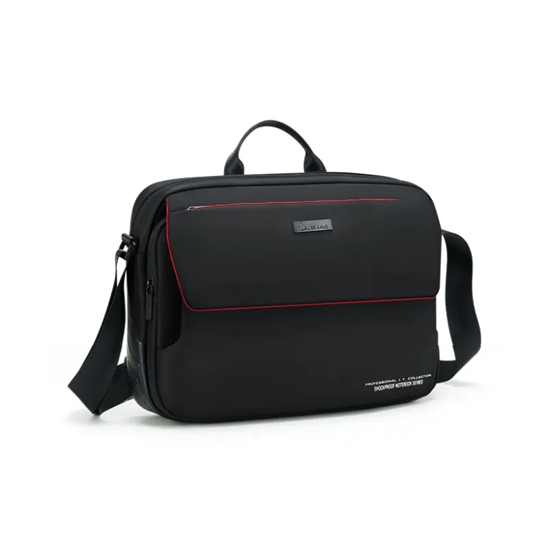 OIWAS National Geographic Fabric Computer One Shoulder Handbag Regular Unisex Black-2