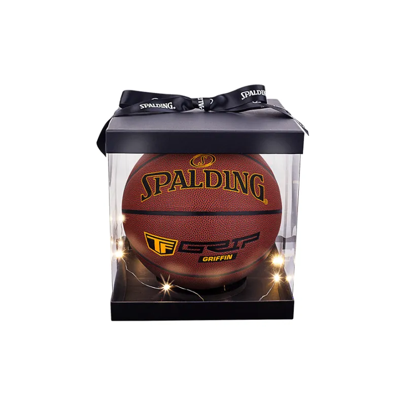 SPALDING TF Collection Griffin Grip PU Basketball Brown Size 7 Ball Training Match Unisex-0