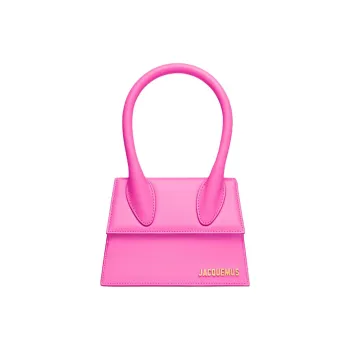 Jacquemus Le Chiquito Moyen Signature Handbag Pink