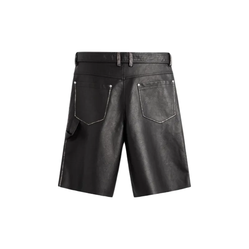 ZARA Casual Shorts Men's Black/Brown-1
