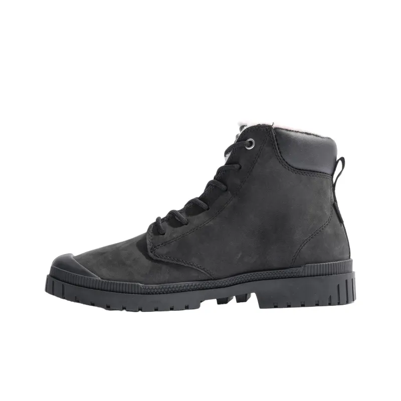 Palladium Waterproof Short Outdoor Boots Unisex Black-1