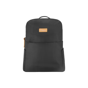 Diplomat Fabric Backpack Small Size Unisex Black