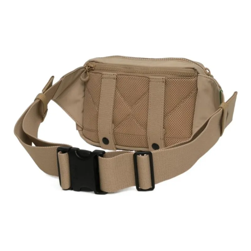 KENZO Nylon One Shoulder Crossbody Fanny Pack Women's Beige-3