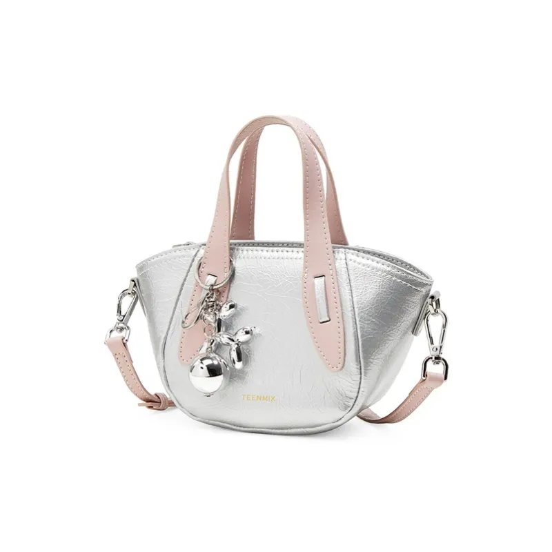 Teenmix Synthetic Leather With Cow Leather Handbag Women's Multicolor-1