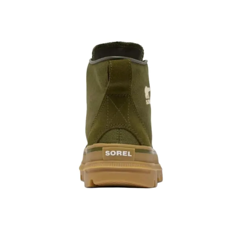 SOREL SCOUT N High-Top Canvas Shoes Women's Green-5