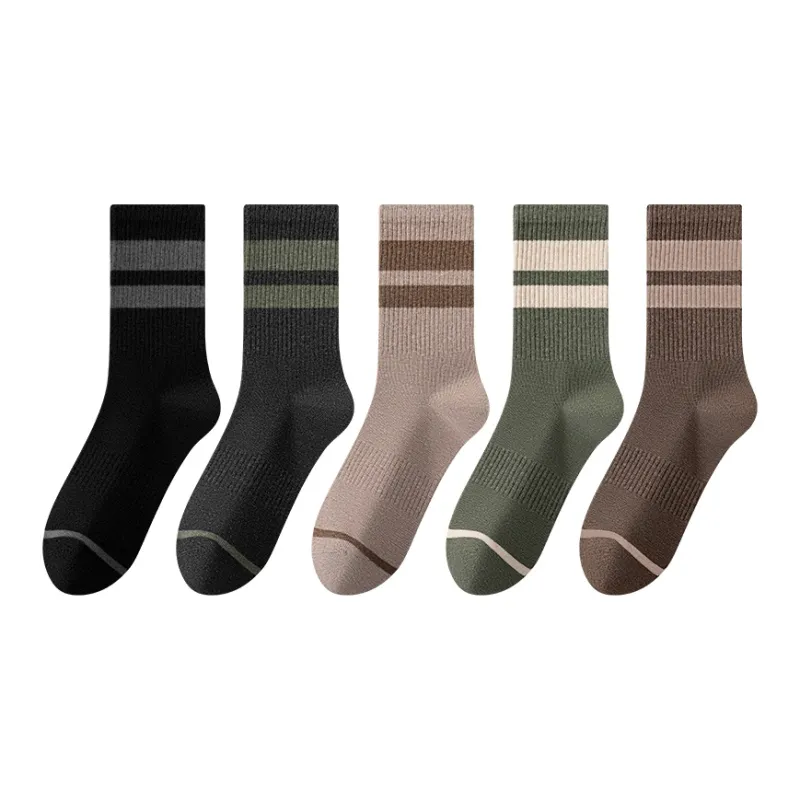 Caramella Mid Calf Socks Men's Combo Set-38