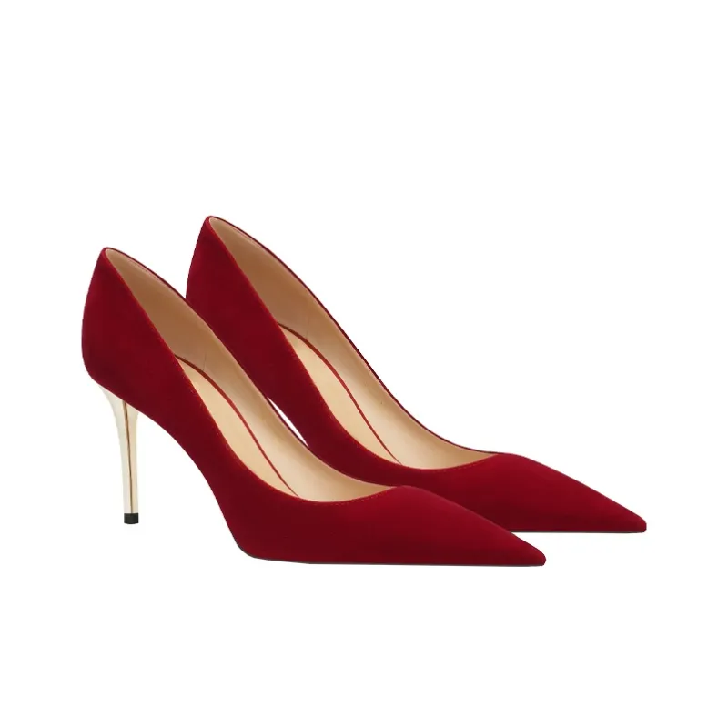 Dunnu Slim Heel High Heels Women's Gift Box Set-2