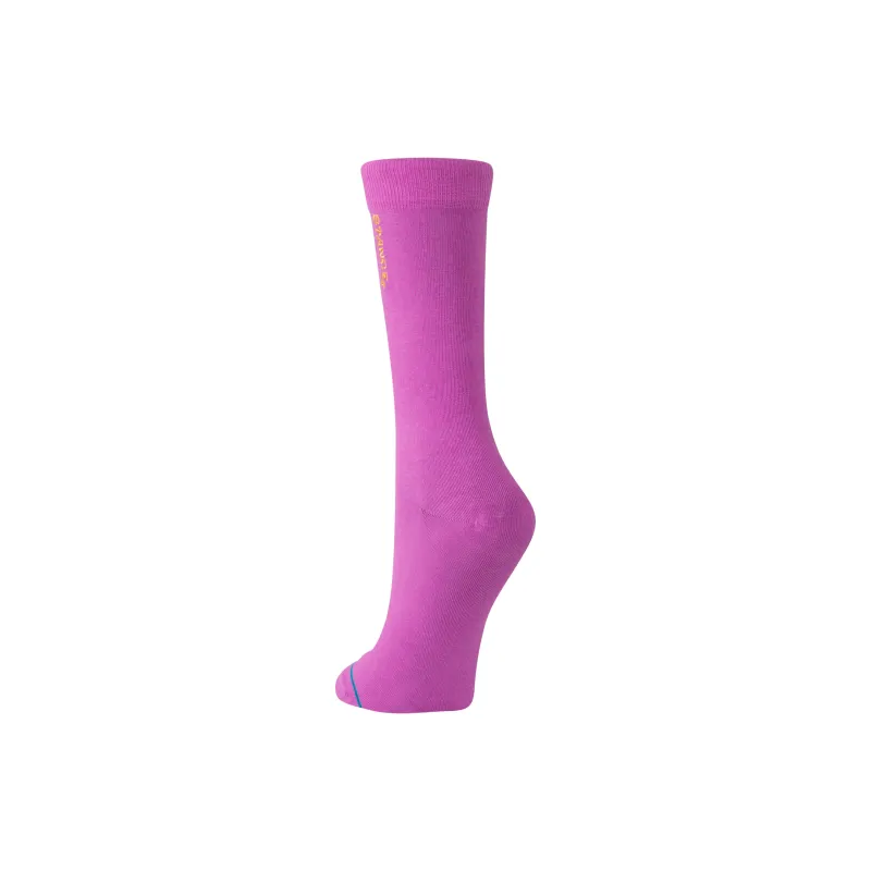 Stance Mid Calf Socks Women's 1 Pack Fuchsia-3