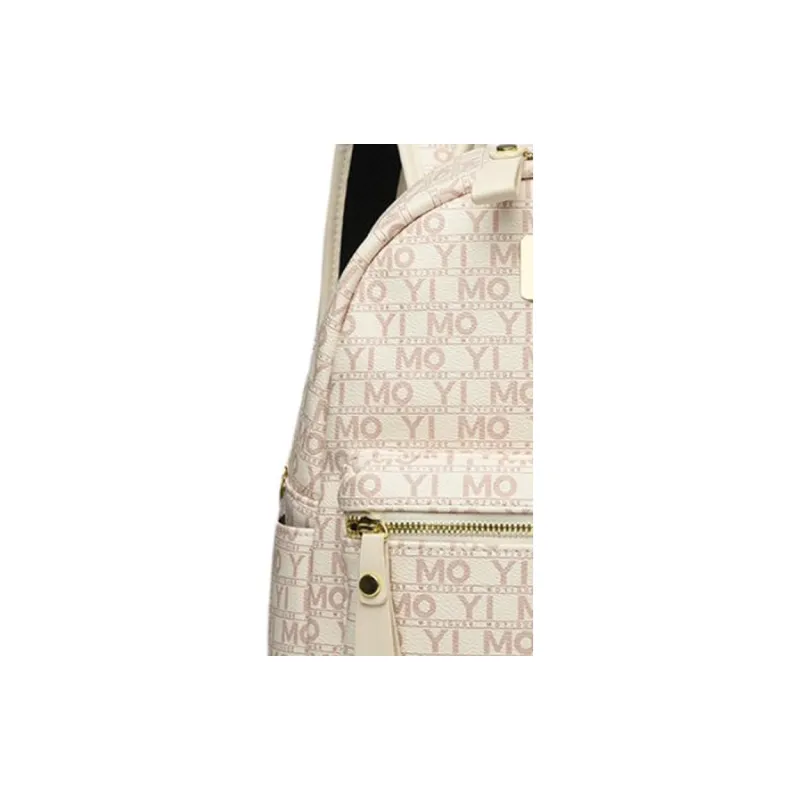 ResNonverba PU Backpack Regular Women's Ecru-6