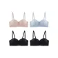 4 Pack (Light Green+Cream Blue+2 Premium Black)