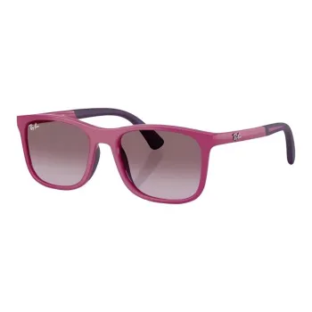 RayBan Injection Molding Square Sunglasses Kids' Pink
