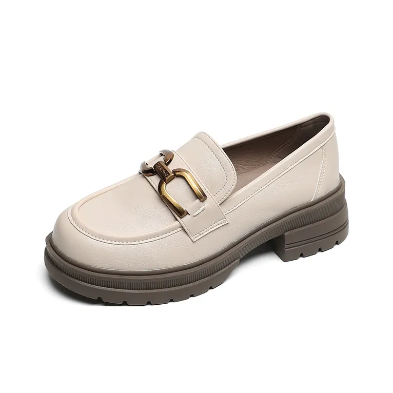 Than than me Loafers Women's Apricot/Black-5