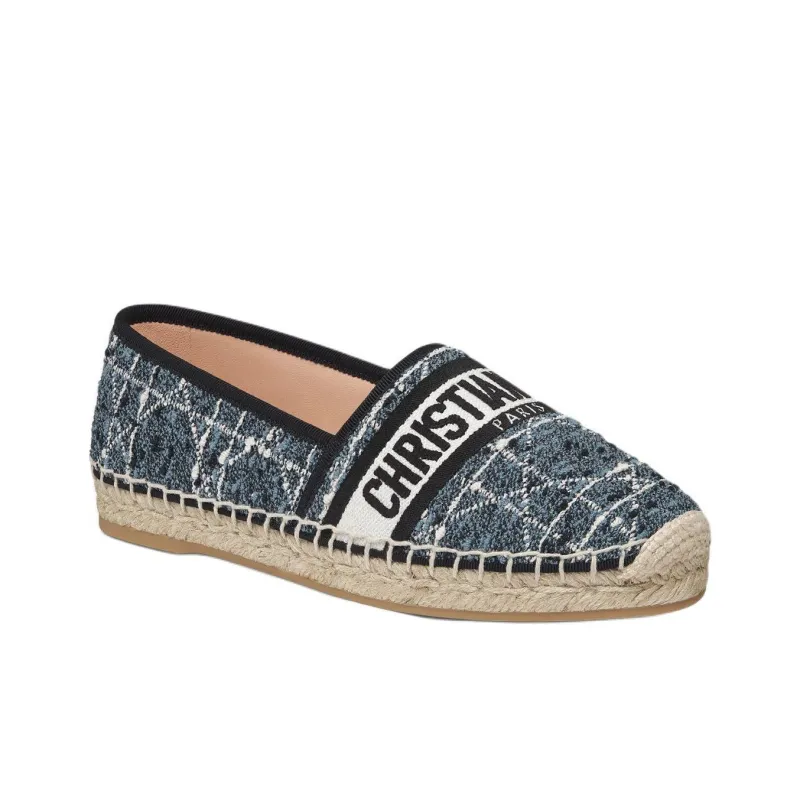 DIOR Granville Espadrilles Women's Blue-1