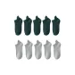 10 Pack (Jasper 5+Light Gray 5)