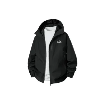 ROBINHOOD Water Resistant Windproof Breathable Warm Water Repellent Windbreaker Jacket Unisex