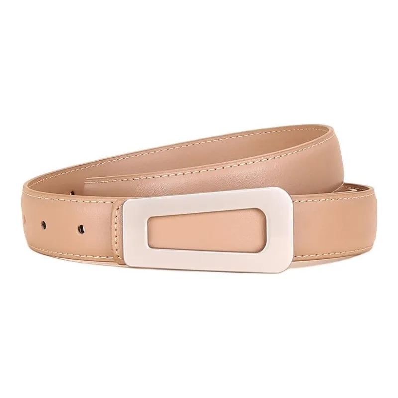 TUCANO Cow Split Leather Leather Belts Women's 2.8cm-9