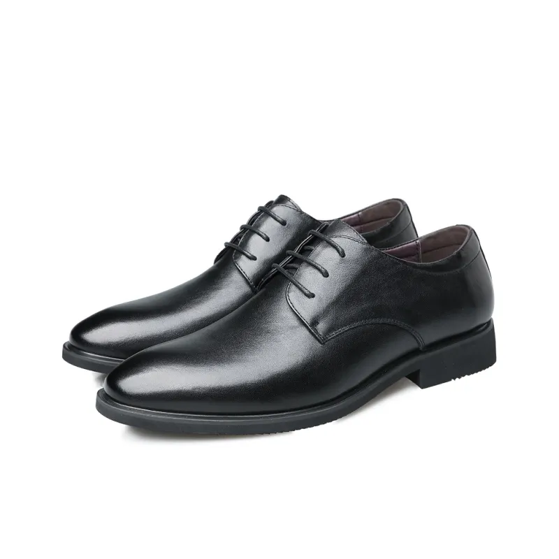 Poitulas Dress Shoes Men's Black-1