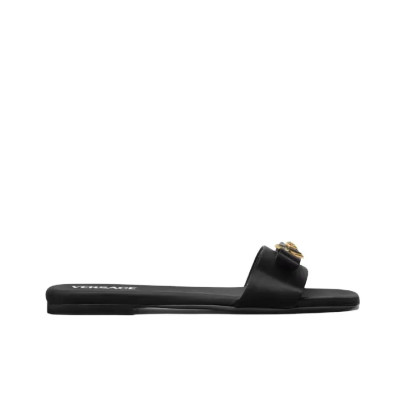 FANSIZHE Gianni Abrasion Resistant Slide Slippers Women's Black-1