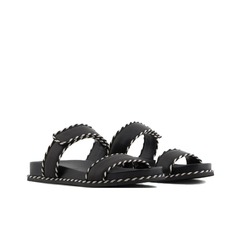 EMPORIO ARMANI Slide Slippers Women's Black-2