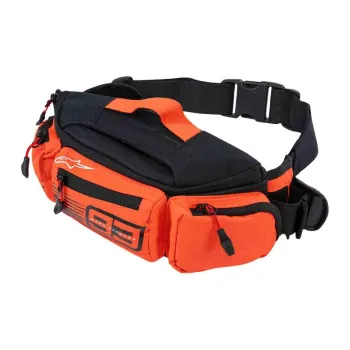 ALPINESTARS Polyester Fanny Pack Unisex Black Neon Red