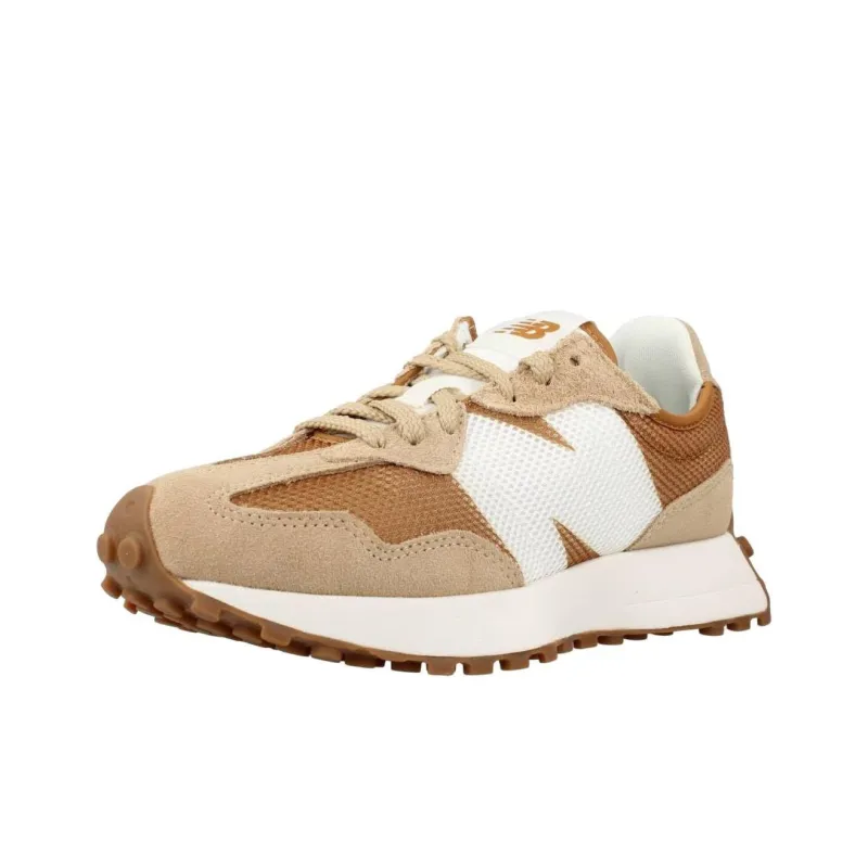 New Balance NB 327 Anti Slip Wear Resistant Low Top Casual City Commute Running Shoes Men's Brown-2
