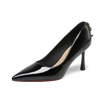PINWEISHIDU Slim Heel High Heels 8cm Women's
