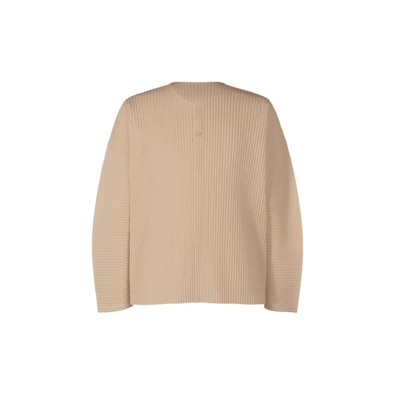 Homme Plissé Issey Miyake Pleated Long Sleeves T shirt-0