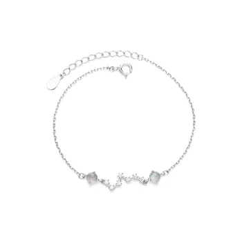 Qing Yi 925 Sterling Silver Bracelets Unisex