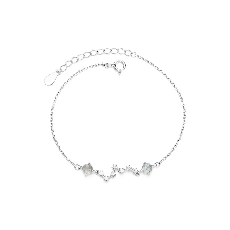 Qing Yi 925 Sterling Silver Bracelets Unisex-0