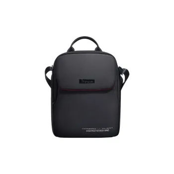 OIWAS NATIONAL GEOGRAPHIC Fabric Crossbody Bag Men's Black