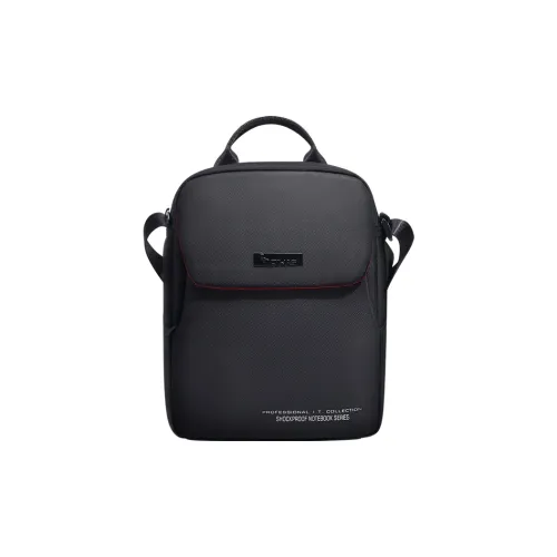 OIWAS NATIONAL GEOGRAPHIC Fabric Crossbody Bag Men's Black