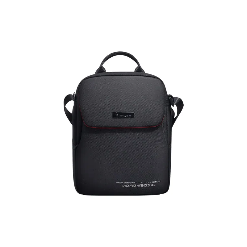 OIWAS NATIONAL GEOGRAPHIC Fabric Crossbody Bag Men's Black-0