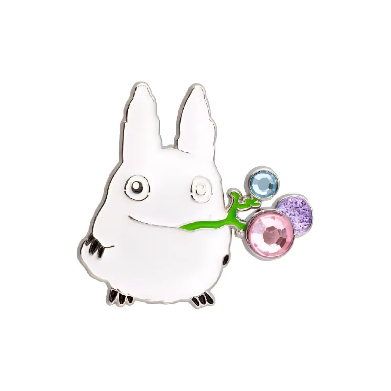 XIANGZIGONGHEGUO Metal Badge, Dragon Cat Ghibli Anime Merchandise, Studio Ghibli Badges-1