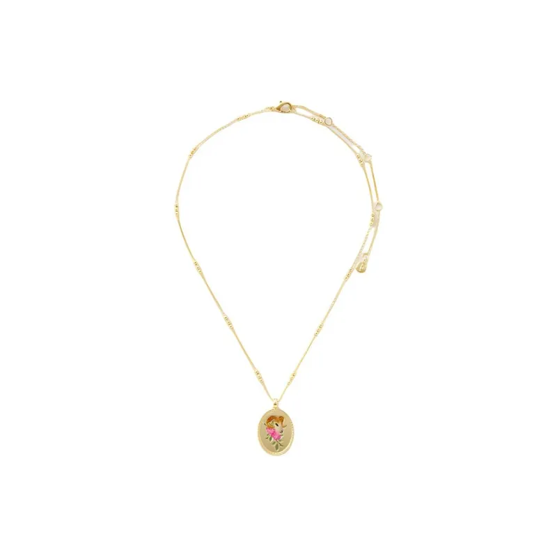 Fable 22K Gold-Plated Brass Enamel 22K Gold-Plated Zinc Alloy Necklaces Women's Gold-0