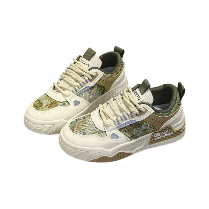 AiJP Slip-Resistant Cushioning Abrasion-Resistant Low-Top Skateboard Shoes Unisex-10
