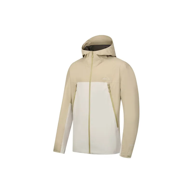 Erke Windbreaker Jacket Unisex Milk Khaki-0