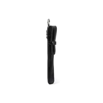 GUCCI Leather Shoulder Straps Unisex Black