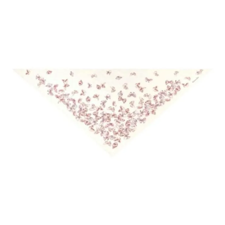 DIOR Silk Scarves Women's White-0