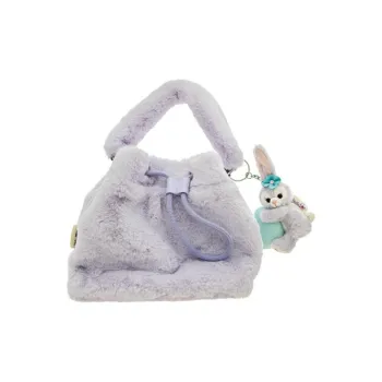 Disney Plush Bucket Bags Shoulder Bag Crossbody Bag Handbag Women's Purple